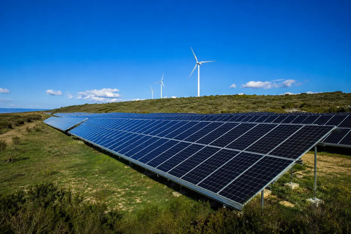 Energia renovável integrada à paisagem