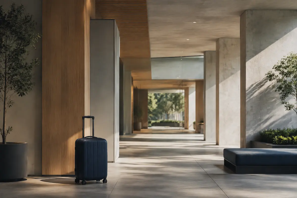Arquitetura de viagem e hospitalidade